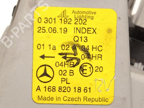 Right headlight MERCEDES-BENZ A-CLASS (W168) A 170 CDI (168.009, 168.109) | BP19396040C29 