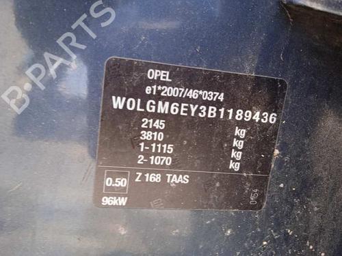 Gearbox OPEL INSIGNIA A (G09) 2.0 CDTI (68) | BP15371896M3