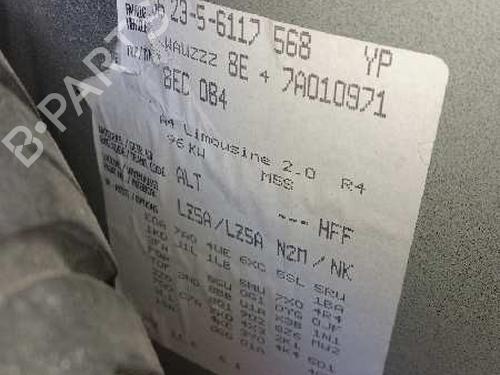 Rear left window mechanism AUDI A4 B6 (8E2) 2.0 | BP15680461C24 