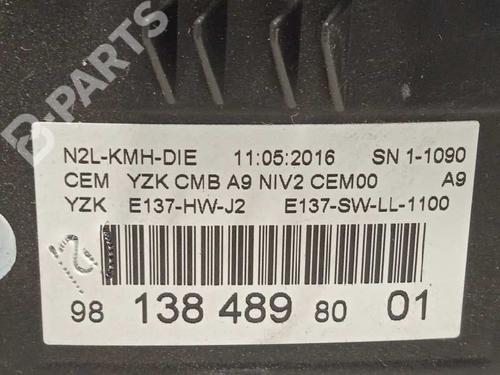 Instrument cluster PEUGEOT 208 I (CA_, CC_) 1.6 HDi / BlueHDi 75 | BP7204653C47 
