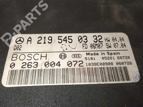 Electronic module MERCEDES-BENZ CLS (C219)  | BP11531632M83 