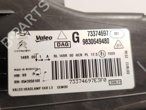 Left headlight CITROËN C4 III (BA_, BB_, BC_) ë-C4 (BCZKXC, BZCKSC) | BP28951122C28 