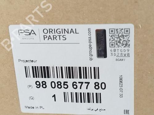 Phare gauche CITROËN JUMPY III Van (V_)  | BP29309303C28 