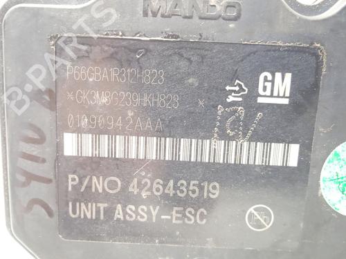 ABS pump OPEL MOKKA / MOKKA X (J13) 1.4 (_76) | BP28093272M43 