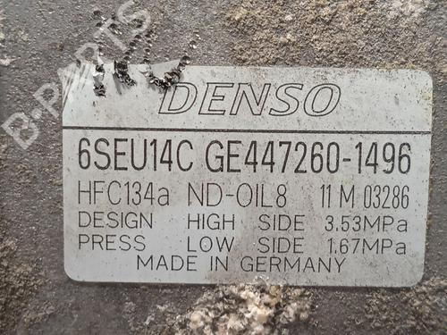 AC compressor TOYOTA AVENSIS Estate (_T27_) 1.8 VVT-i (ZRT271_, ZRT271R) | BP26599636M34 