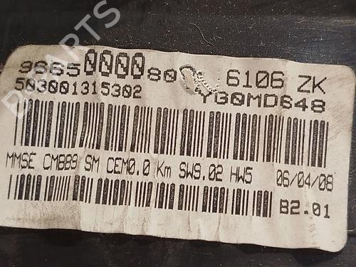 Instrument cluster PEUGEOT PARTNER Tepee 1.6 HDi 75 (16V) | BP26281831C47 