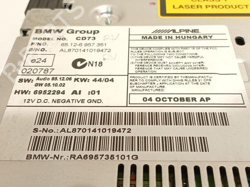 Radio BMW 1 (E87)  | BP28536904E6 