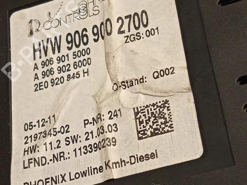 Instrument cluster VW CRAFTER 30-35 Bus (2E_) | BP17675742C47