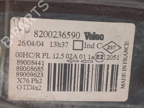 Left headlight RENAULT KANGOO (KC0/1_) | BP11179347C28