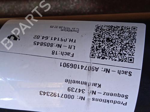 Driveshaft MERCEDES-BENZ SPRINTER 4-t Van (B907, B910) 419 CDI RWD (907.643, 907.645, 907.647) | BP28585844M37