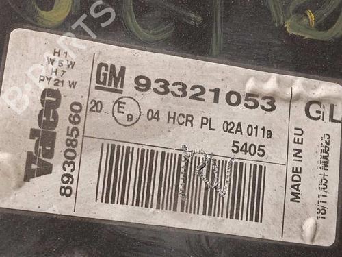 Right headlight OPEL MERIVA A MPV (X03) | BP12140681C29