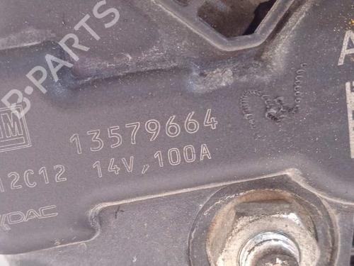 Alternator CHEVROLET AVEO Hatchback (T300) 1.2 | BP9848771M7 