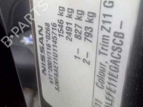 Left front brake caliper NISSAN NOTE (E11, NE11) 1.4 | BP11561421M105 