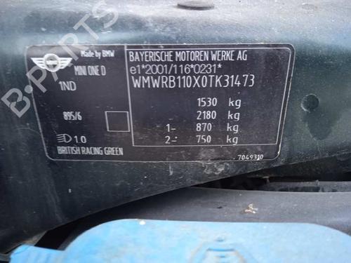 Tailgate MINI MINI (R50, R53) One D | BP9691166C6 