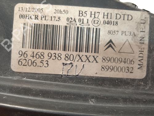 Right headlight CITROËN C4 I (LC_) 1.6 HDi | BP24263485C29 