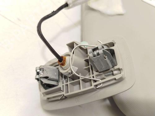 Right sun visor CITROËN C5 AIRCROSS (A_) 1.6 Hybrid | BP40121295I2 - Image 4