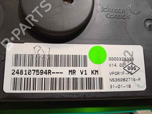 Instrument cluster DACIA DOKKER Express Box Body/MPV 1.5 dCi 75 / Blue dCi 75 (FEJW, FEAH) | BP17078134C47 