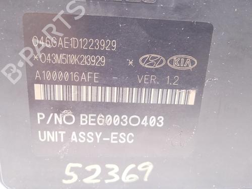 ABS pump KIA SPORTAGE III (SL)  | BP20334422M43