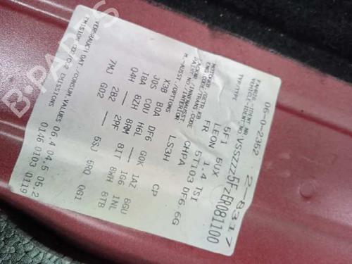 Right rear brake caliper SEAT LEON (5F1) 1.4 TSI | BP11967986M106 