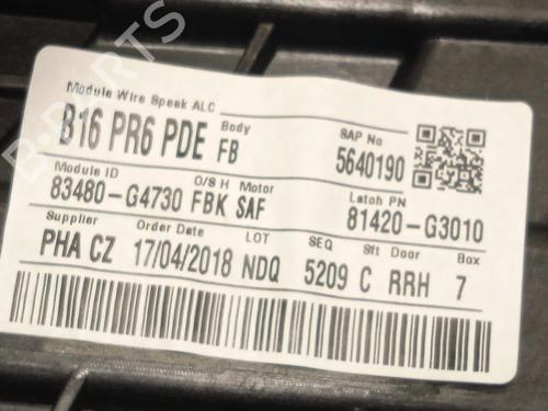 Rear right window mechanism HYUNDAI i30 (PDE, PD, PDEN) 1.0 T-GDI | BP26611083C25 