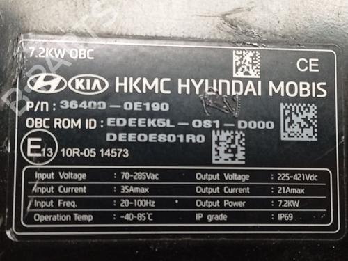 Inverter/Converter KIA NIRO I (DE) E-NIRO | BP32028209M119 