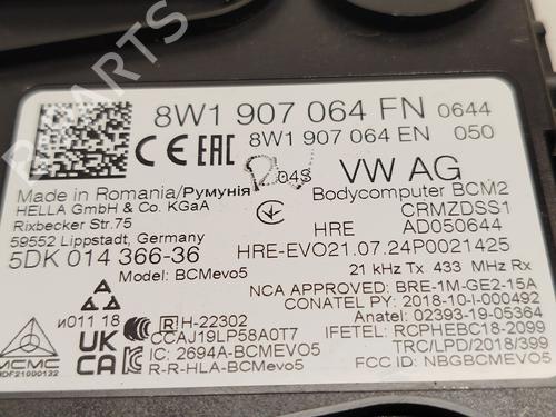 Electronic module AUDI A4 B9 Avant (8W5, 8WD) 30 TDI Mild Hybrid | BP28538440M83