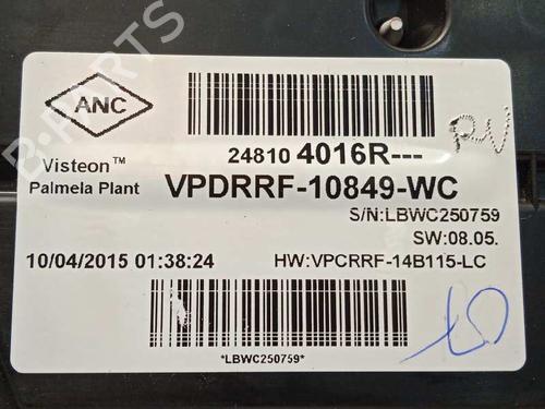 Instrument cluster RENAULT CAPTUR I (J5_, H5_) 0.9 TCe 90 | BP10558288C47 