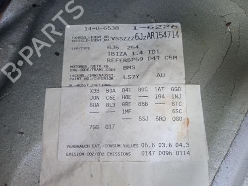 Gearbox SEAT IBIZA IV (6J5, 6P1)  | BP18909589M3 