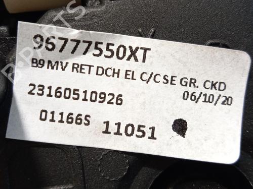 Right mirror CITROËN BERLINGO MULTISPACE (B9) 1.6 BlueHDi 100 | BP26209357C27