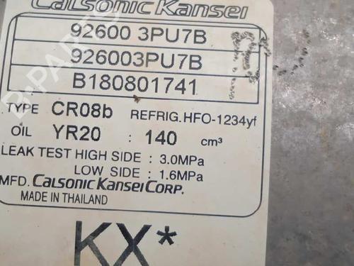 AC compressor NISSAN JUKE (F15)  | BP17867309M34 