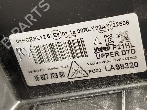 Højre forlygte PEUGEOT 208 II (UB_, UP_, UW_, UJ_) 1.5 BlueHDI 100 | BP29309267C29 