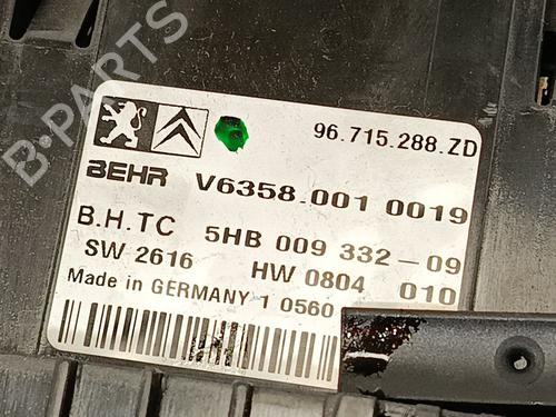 Climate control CITROËN C5 III Break (RW_) 2.0 HDi 140 | BP36218740I5  - Image 8
