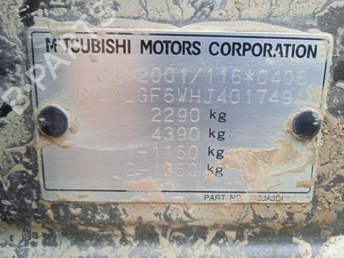 AC compressor MITSUBISHI OUTLANDER I (CU_W) | BP15516043M34