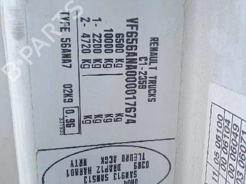 Front right window mechanism RENAULT TRUCKS MASCOTT Van 120.35 (A02100003) | BP17810698C23 