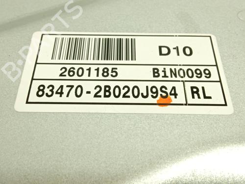 Rear left window mechanism HYUNDAI SANTA FÉ II (CM) 2.2 CRDi | BP29450069C24 