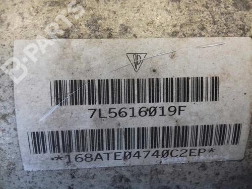 Left rear shock absorber PORSCHE CAYENNE (9PA) Turbo S 4.8 | BP1134949M18 