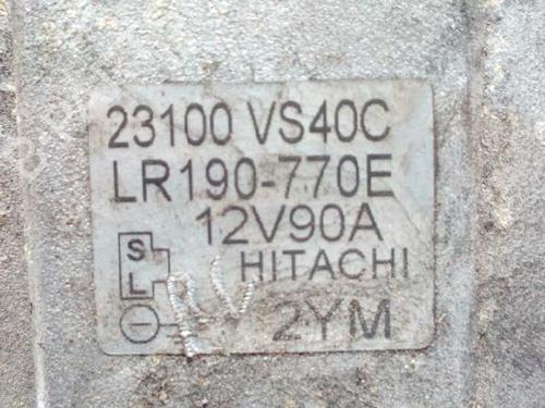 Alternator NISSAN PATROL GR V Wagon (Y61)  | BP4595720M7 