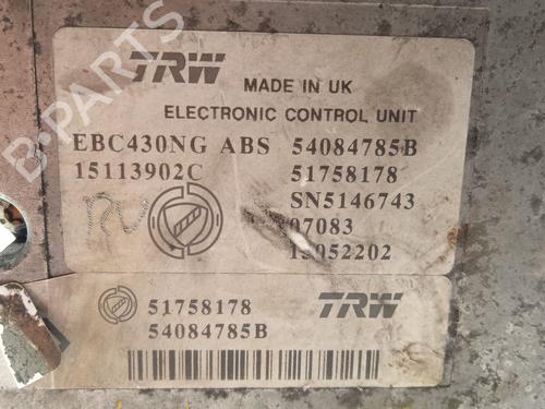 ABS pump LANCIA YPSILON (843_) 1.3 D Multijet (843.AXE11, 843.AXE1A) | BP30168161M43