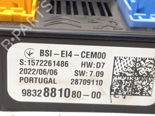 Fuse box CITROËN C4 III (BA_, BB_, BC_) 1.5 BlueHDi 130 (BBYHZB) | BP19407079E1 