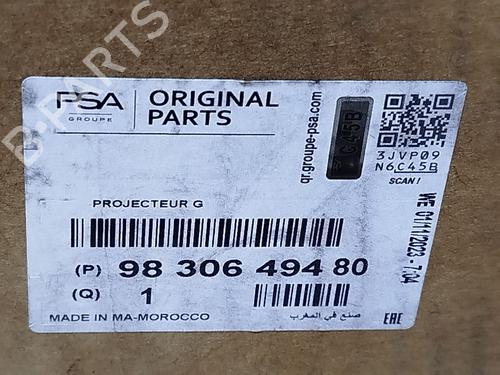 Left headlight CITROËN C4 III (BA_, BB_, BC_) ë-C4 (BCZKXC, BZCKSC) | BP28951115C28