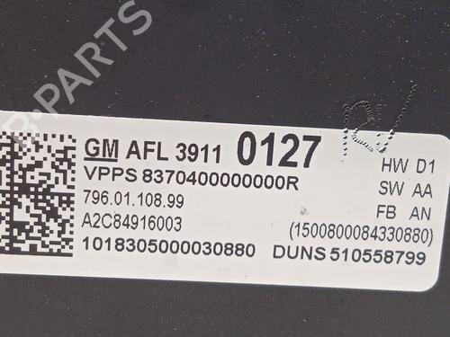 Electronic module OPEL ASTRA K (B16) 1.4 Turbo (68) | BP19495649M83 