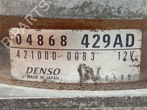 Alternator CHRYSLER VOYAGER IV (RG, RS) 2.8 CRD | BP30836568M7