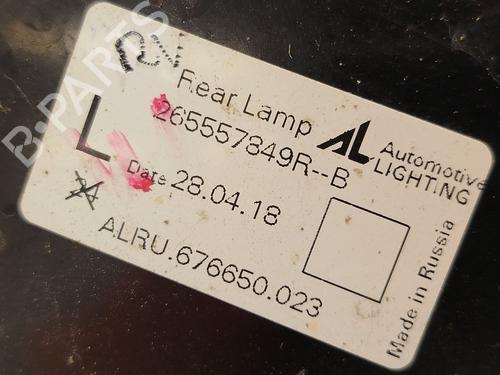 Left taillight RENAULT CAPTUR I (J5_, H5_) 0.9 TCe 90 | BP30439434C34