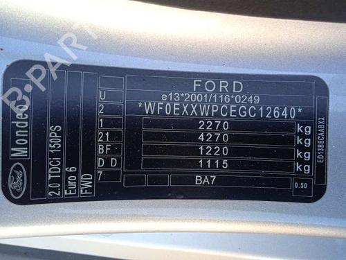 Climate control FORD MONDEO V Hatchback (CE)  | BP10619767I5  - Image 17