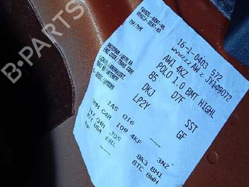 Front left window mechanism VW POLO VI (AW1, BZ1, AE1) 1.0 TSI | BP7030669C22 