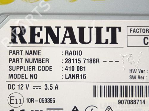 Radio RENAULT MEGANE IV Hatchback (B9A/M/N_) 1.5 Blue dCi 115 (B9A6) | BP28724525E6 - Image 6