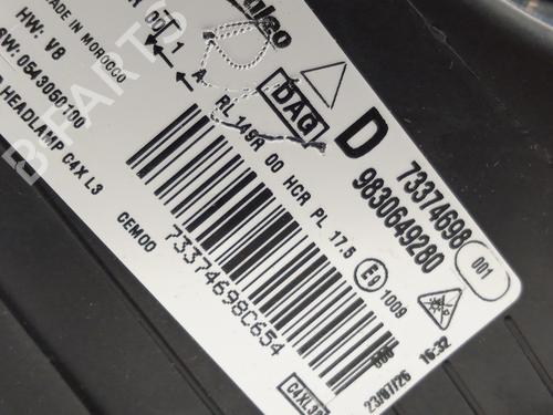Right headlight CITROËN C4 III (BA_, BB_, BC_) | BP19403589C29