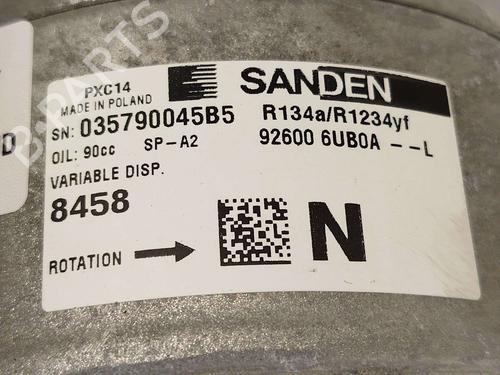 AC compressor RENAULT CLIO V (B7_) 1.5 Blue dCi 100 (B7AD) | BP39610163M34 - Image 5