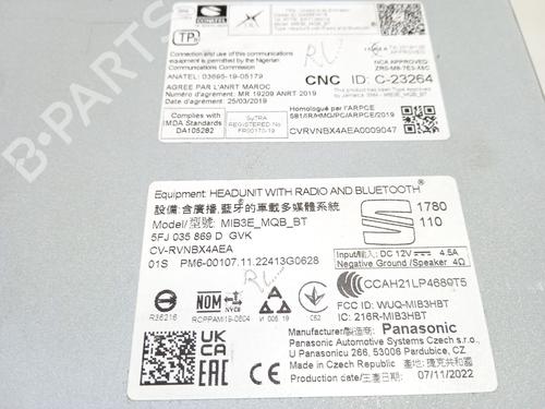 Display monitor SEAT IBIZA V (KJ1, KJG)  | BP19256481C48 