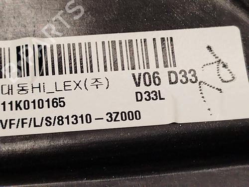 Front left window mechanism HYUNDAI i40 I (VF) 1.7 CRDI | BP29309251C22